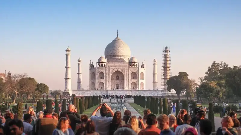 El Taj Mahal y los monumentos mogoles de Agra, India