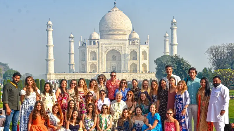 Guía para viajar a la India: el Taj Mahal al amanecer