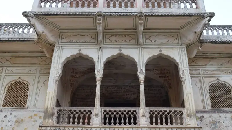 El Fuerte Amber de Jaipur, la ciudad rosa de Rajastán, India