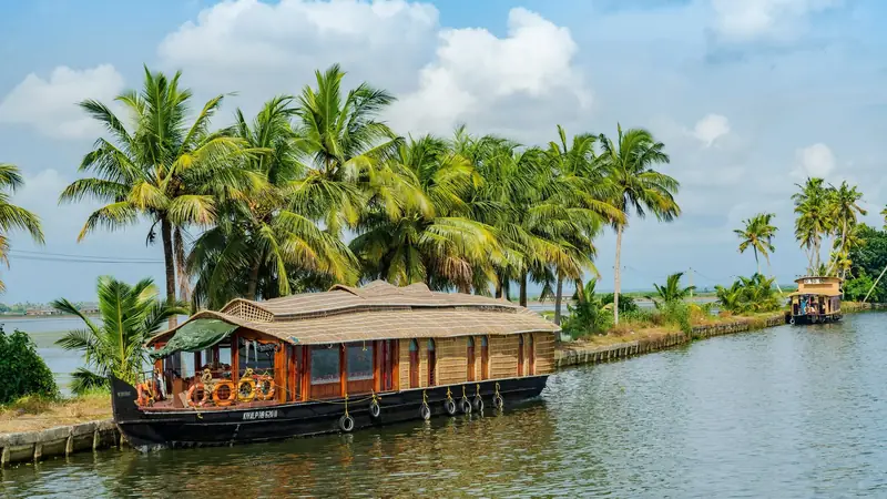Paisaje del sur de la India y Kerala