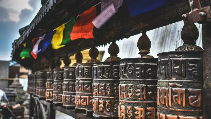 Paisaje del Himalaya en un viaje combinado de India y Nepal