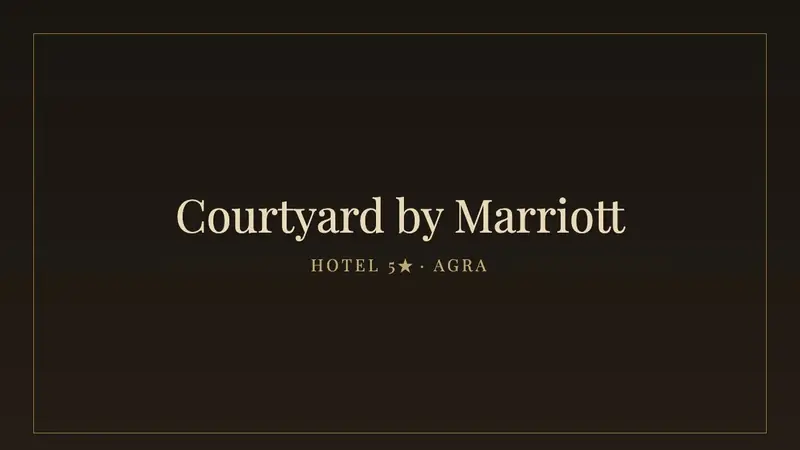 Courtyard by Marriott Agra — Hotel 5★ estándar · Agra