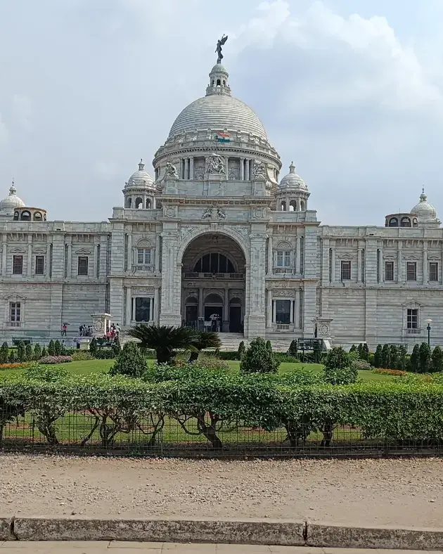 El Victoria Memorial de Calcuta y sus jardines